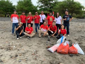 Gerakan Kebersihan Sampah Pantai.