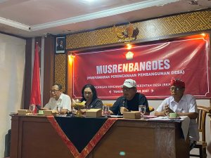 MUSRENBANGDES Penyuanan RKP-Desa Tahun 2027